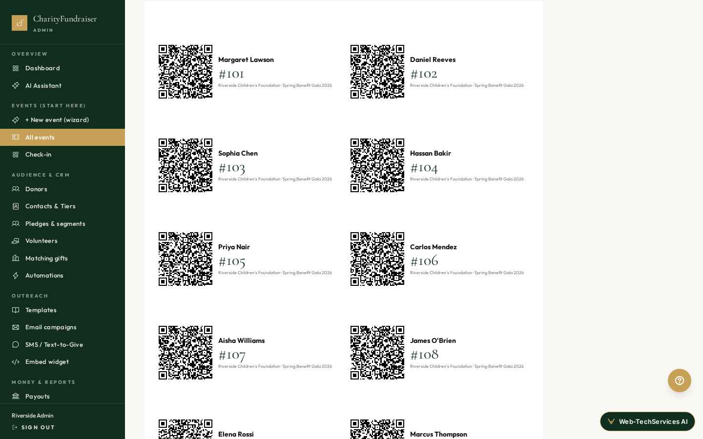 Print Avery 5163 paddle labels in one click